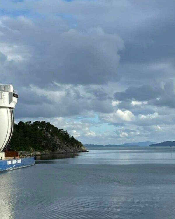 Egget® på vei til lokalitet. Foto: Herde Kompositt